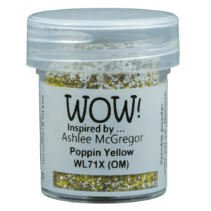 WOW Embossing Powder Glitter Golden Vintage Lace ws322r