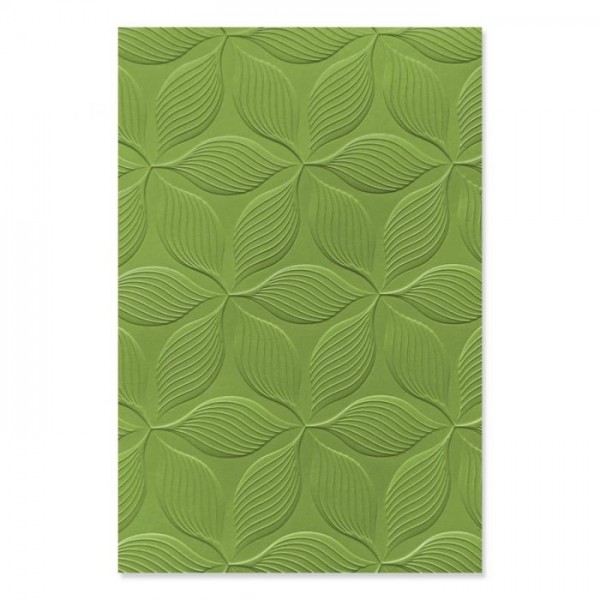 Sizzix Textured Impressions Embossing Folders 4PK - Winter Botanicals Set