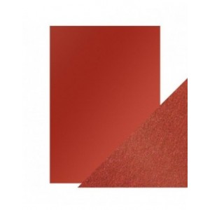 Craft Perfect Weave Textured Classic Card 8.5 inchx11 inch 10/Pkg-Brick Red