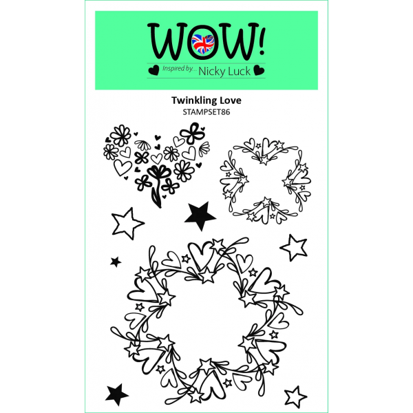 NEW Sizzix Tim Holtz Dies and Embossing Folder - Nicki Hearts Cards